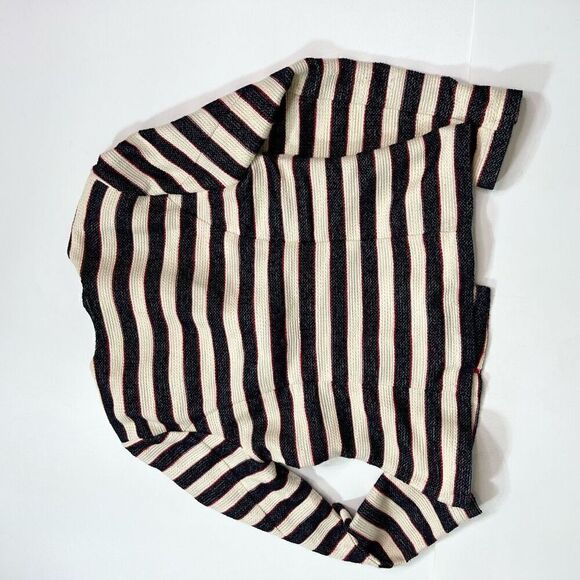 Cabi Love Jacket Blazer Women 10 Carol Collection Striped Cruise Double Breasted - Picture 7 of 10